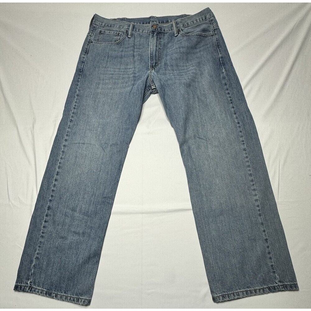 Levis 569 Men's Loose Straight Fit Blue Denim Jeans- Size 40x30.5*